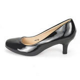 DREAM PAIRS LUVLY Women's Bridal Wedding Party Low Heel Pump Shoes