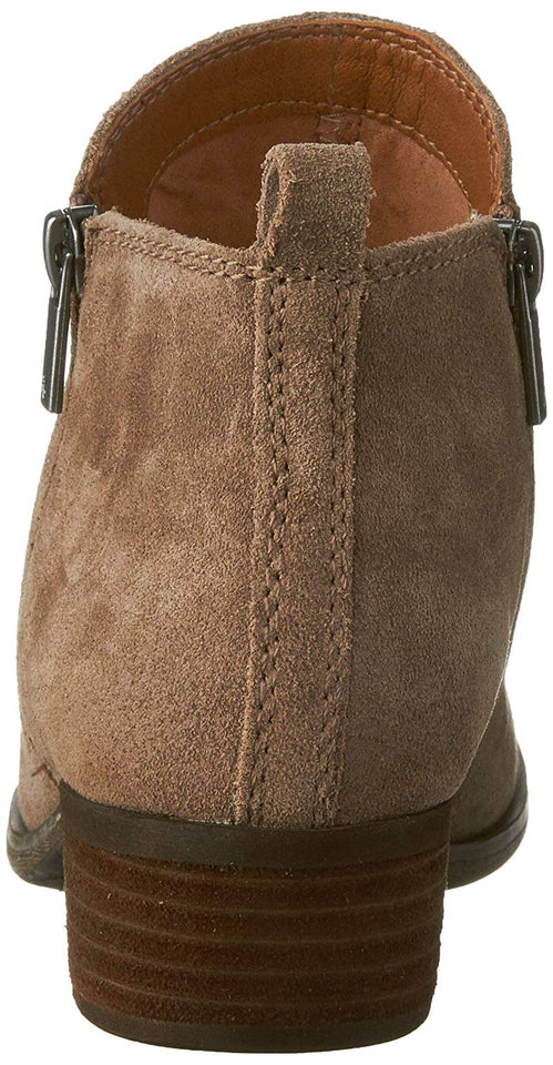 Lucky Brand Women's Basel Ankle Boot, Brindle, 5.5 Medium US
