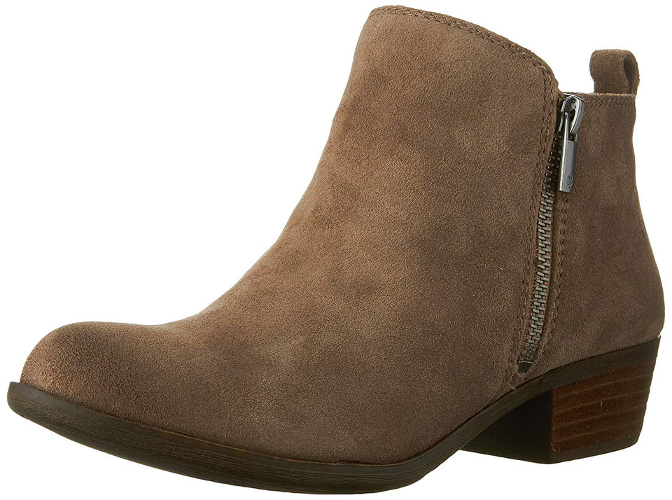Lucky Brand Women's Basel Ankle Boot, Brindle, 5.5 Medium US