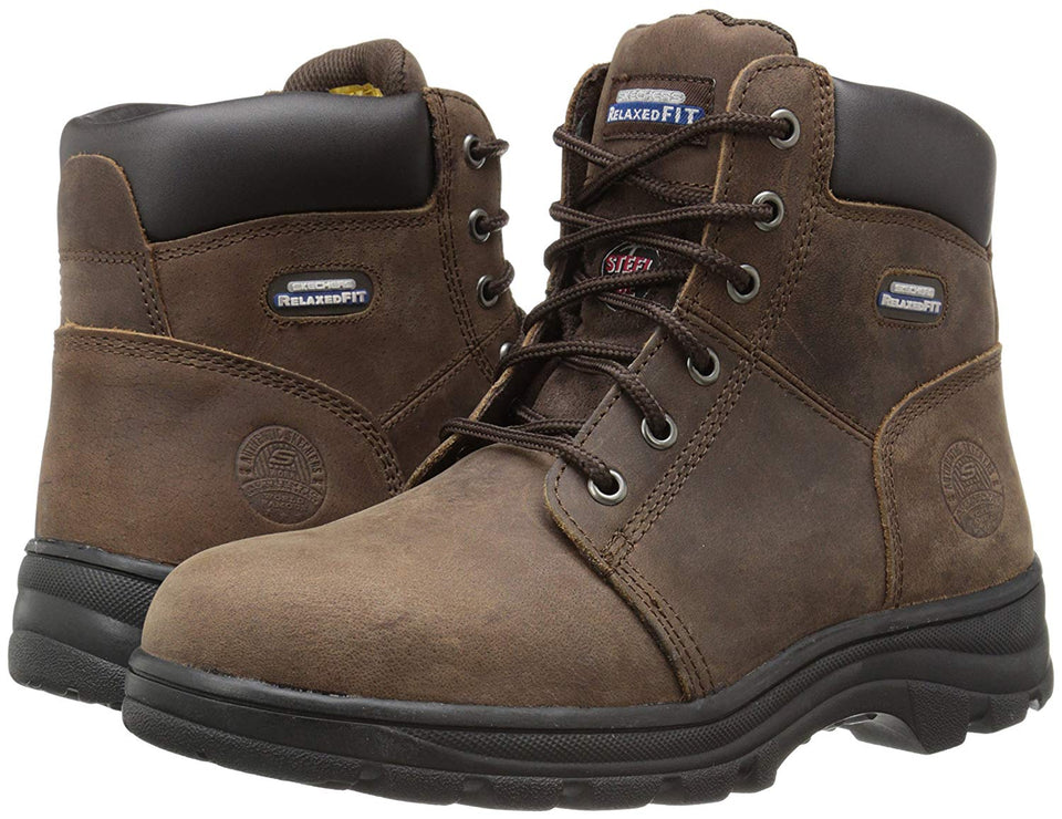 Skechers for Work Women's Workshire Peril Steel Toe Boot
